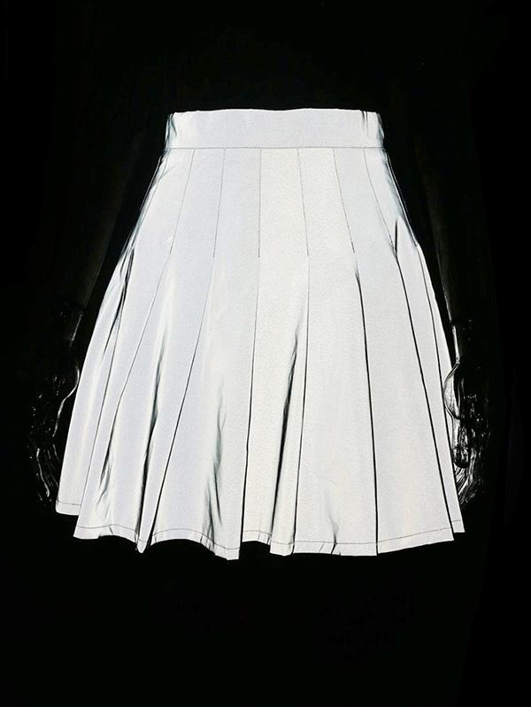 High Waist Pleated Skirts