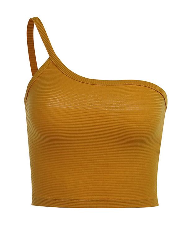 Sexy Solid Wrap Vest Top