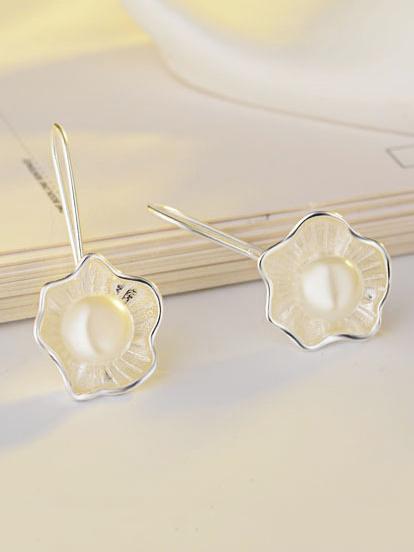 Lotus Pearl Fresh Earrings