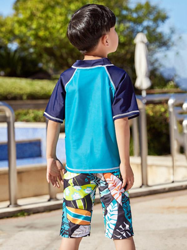 AONIHUA Monkey Printed Little Boy Swimwear