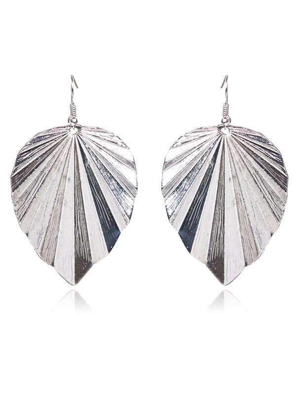 Irregular Leaf Earrings Accessories