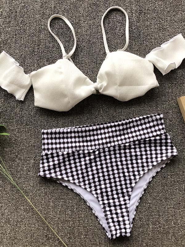 Empire Printed Fresh Bikinis Swimwear