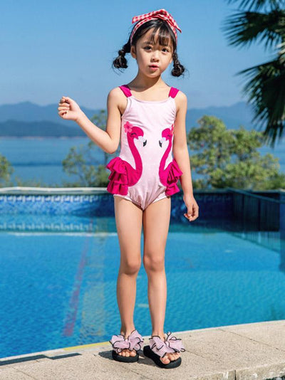 AONIHUA One Piece Lovely Princess Swimwear