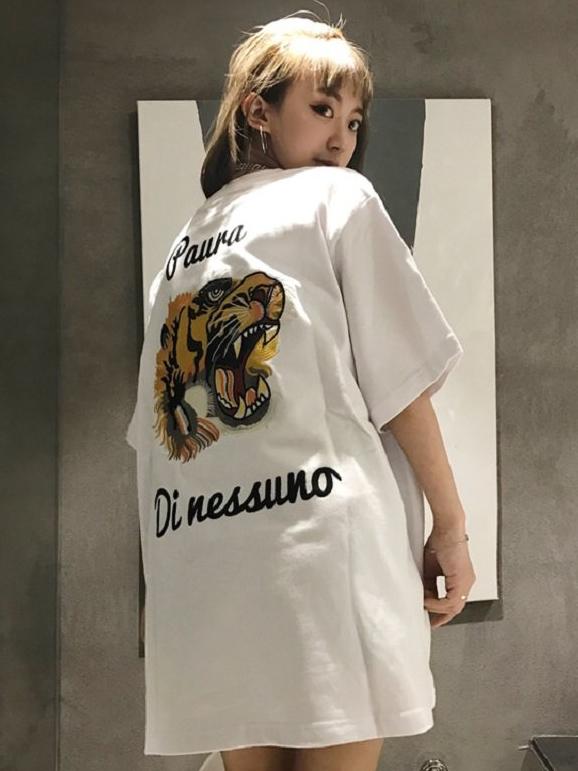 Animals Pattern Loose Cool T-shirt Top