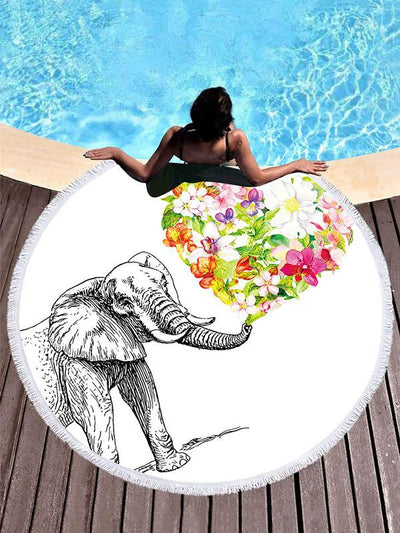 Beautiful Chic Round Beach Mat