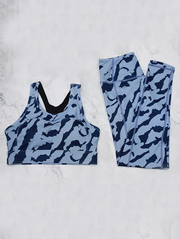 Leopard Printed Comfortable Yoga&Gym Suits