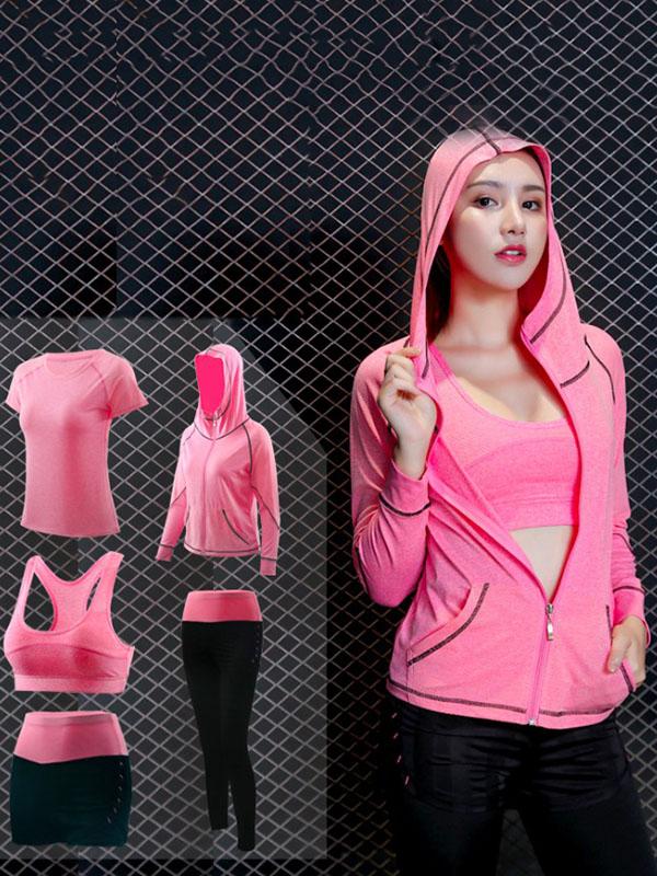 Casual Multiple Pieces Workout Suits