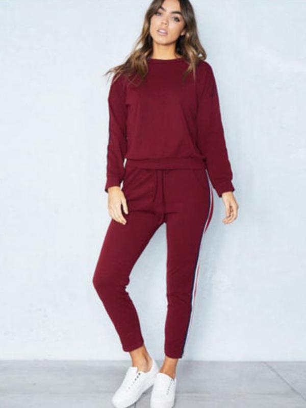 Long Sleeve Hoodie Casual Yoga&Gym Suits