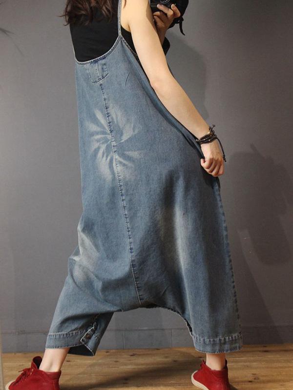 Super Casual Jeans Jumpsuit