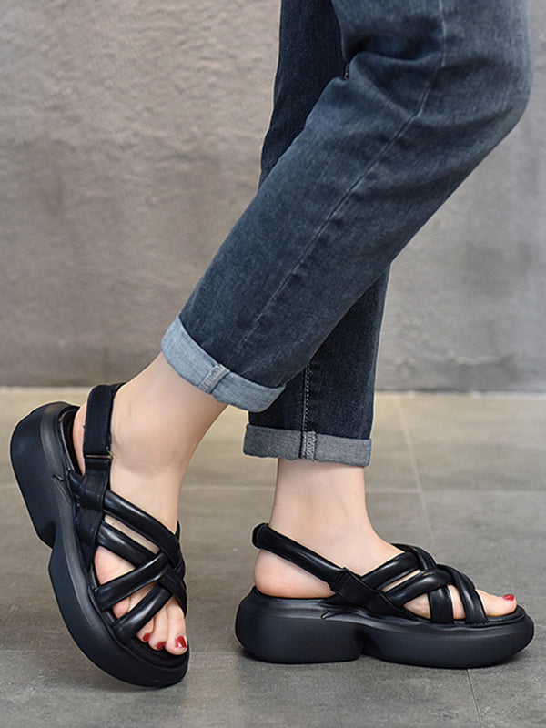 Original Simple Casual Hollow Platform Shoes