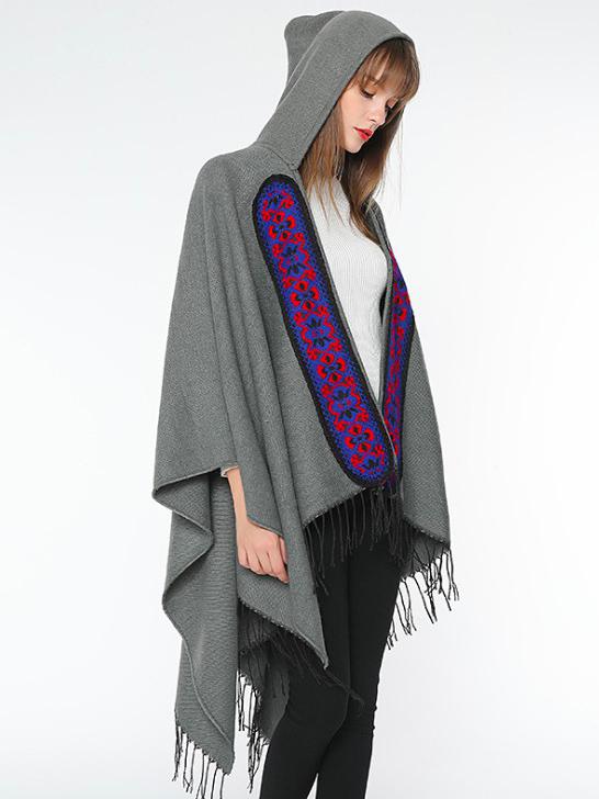 Bohemia With Hat Cape Scarf