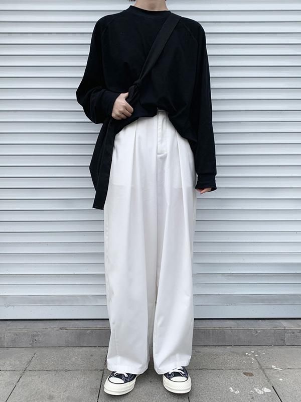 Retro Loose Wide-leg Comfortable Pants