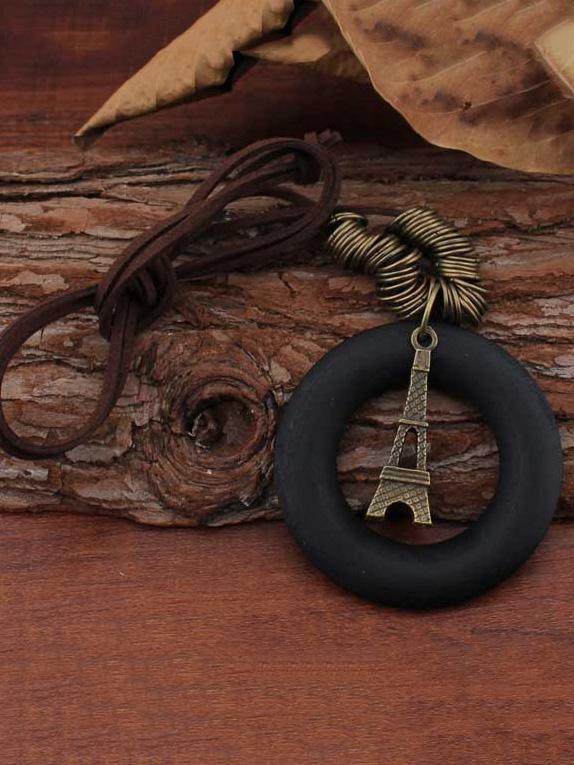 Eiffel Tower Pendant Necklace Accessories