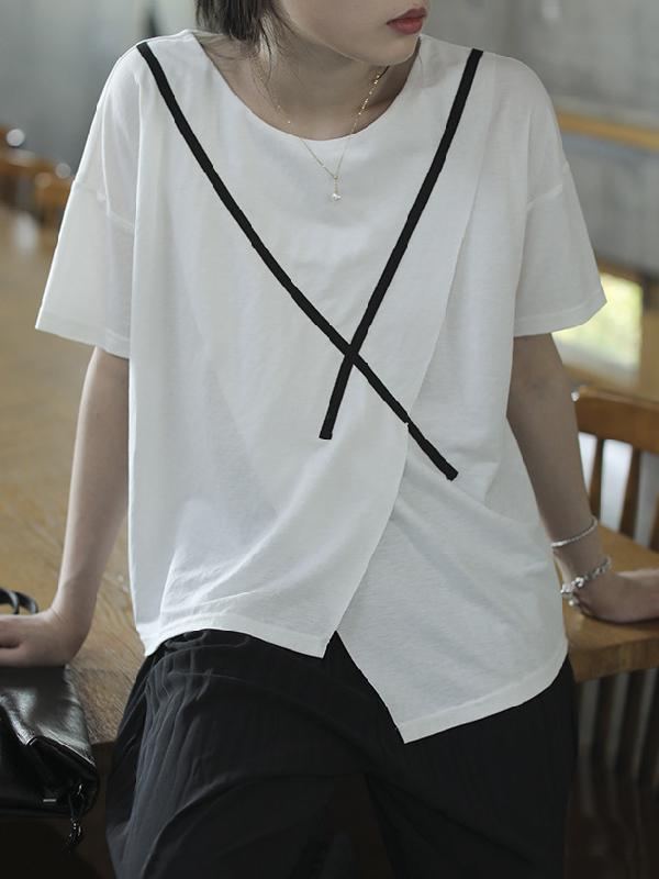 Original Loose Asymmetric T-Shirt