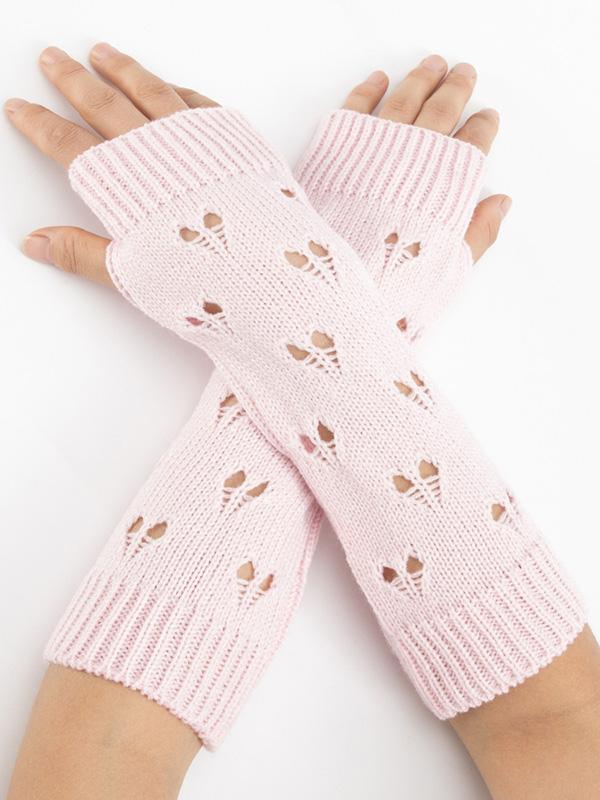 Knitted Hollow 6 Colors Sleevelet Accessories