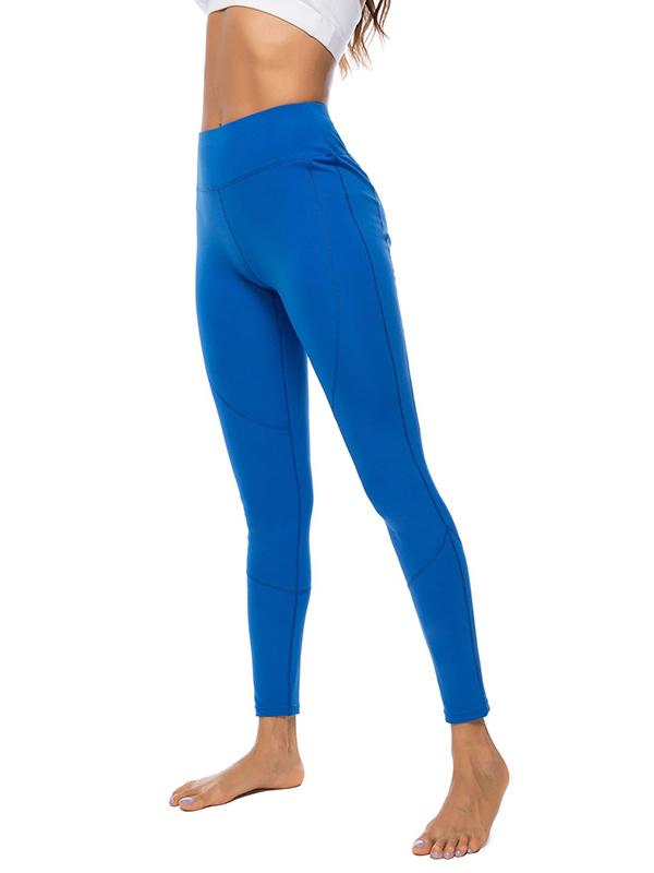 Solid High Waist Leggings