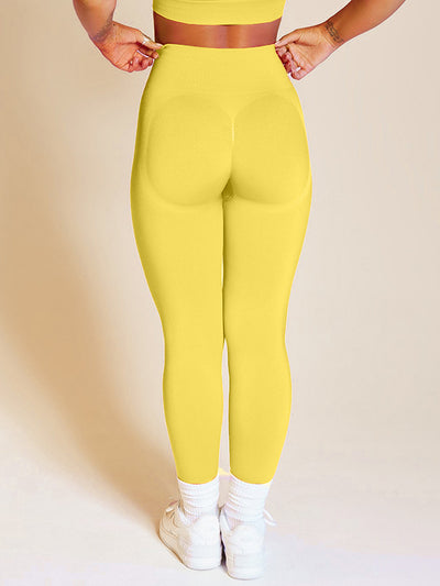 Wrap High Waisted Fluorescent Leggings