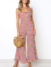 Bohemia Backless 3 Colors Wide Leg Jumpsuits