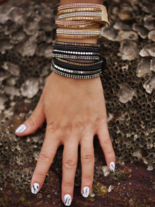 Punk Multilayer 2 Colors Bracelet Accessories