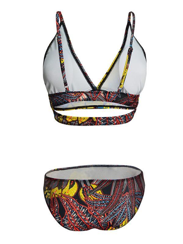 National Printed Bikinis Swimwear