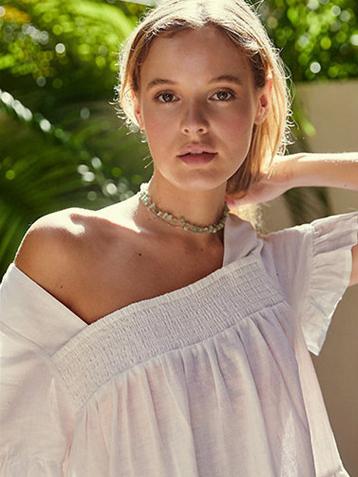 Beach Solid Ruffled Cover-ups Swimwear