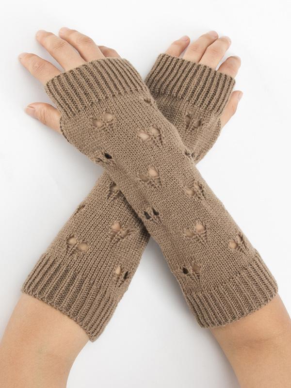 Knitted Hollow 6 Colors Sleevelet Accessories