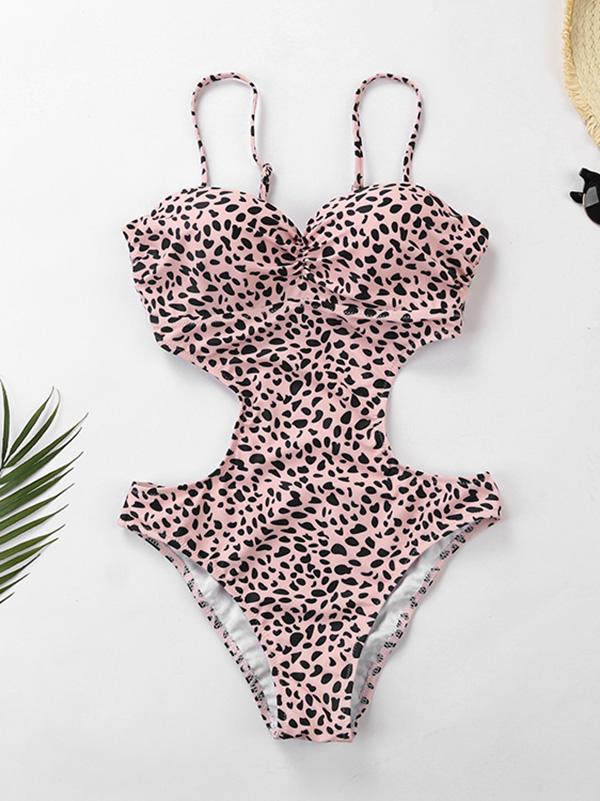 Leopard Sexy One-piece Swimwear