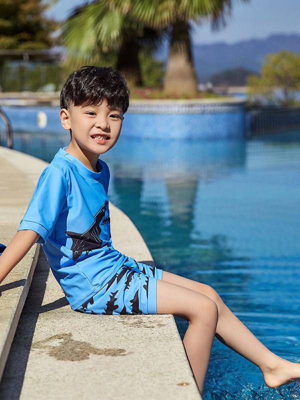 AONIHUA Sharks Printed Boy Swimwear