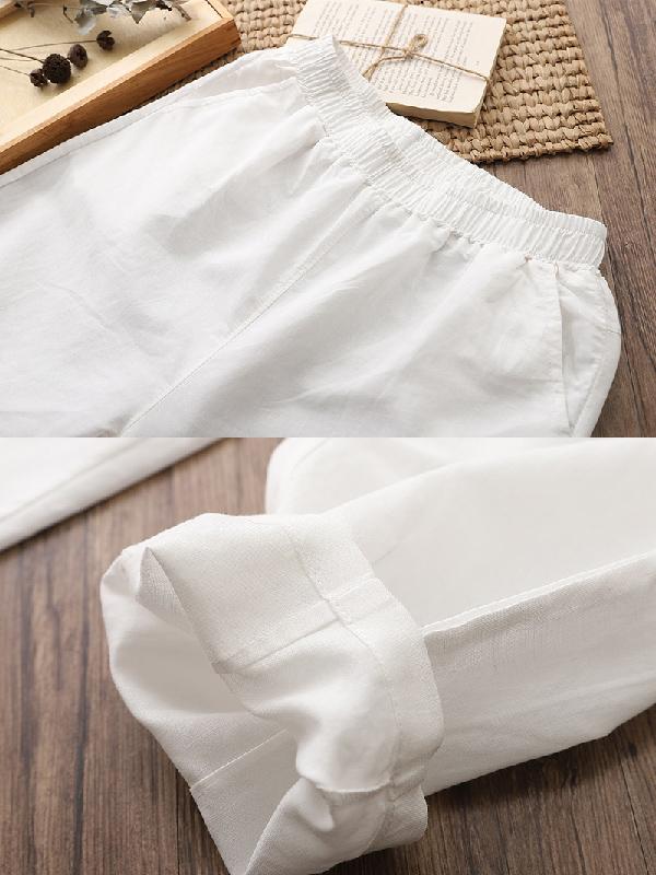 Casual Cotton Harem Pants