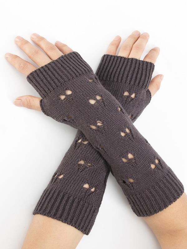 Knitted Hollow 6 Colors Sleevelet Accessories