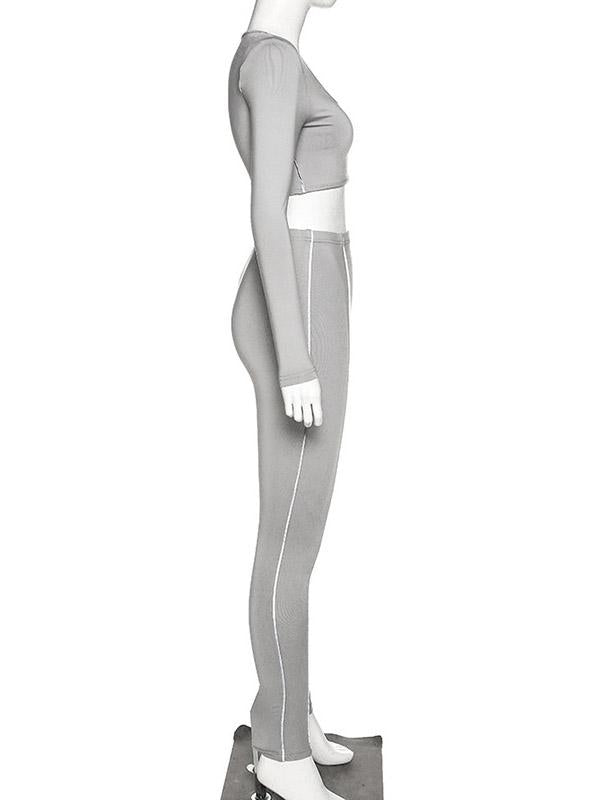 Split-Joint Reflect Sports Yoga Suits