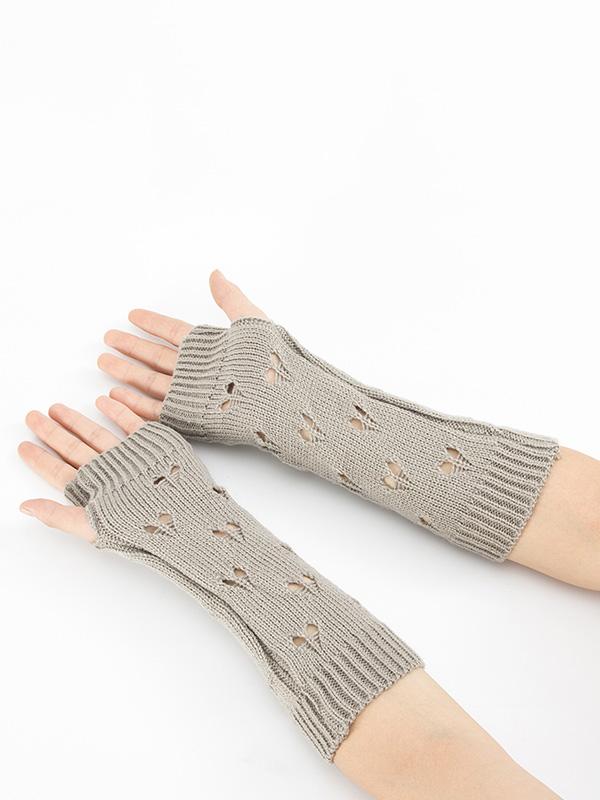 Knitted Hollow 6 Colors Sleevelet Accessories