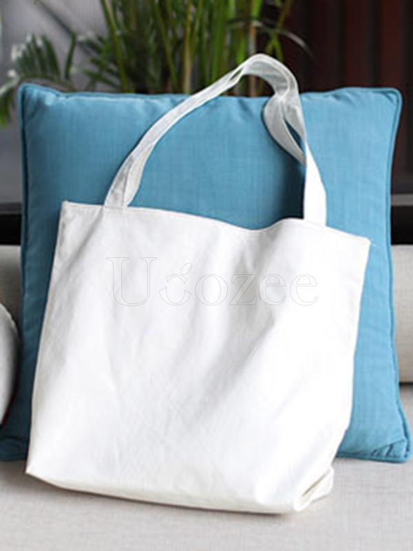 Soft Solid Handiness PU Tote Shoulder Bag