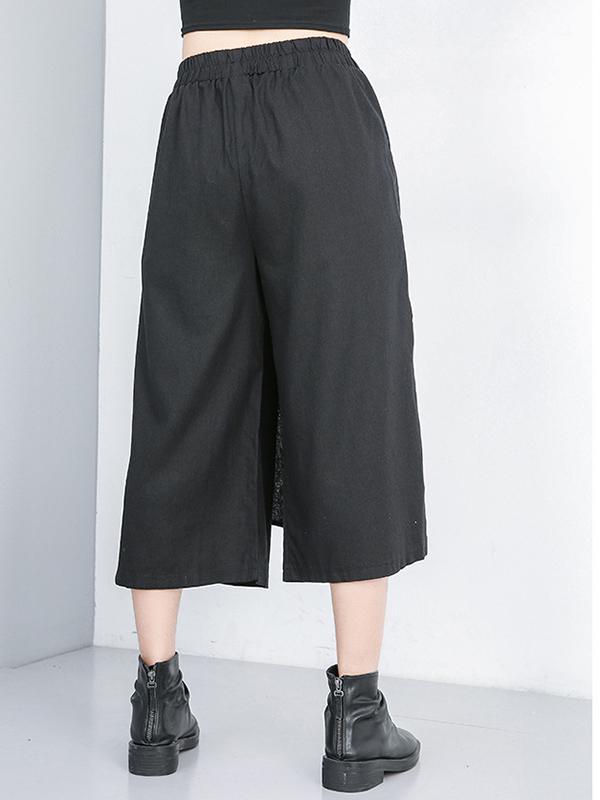 False-Dress Wide Pants