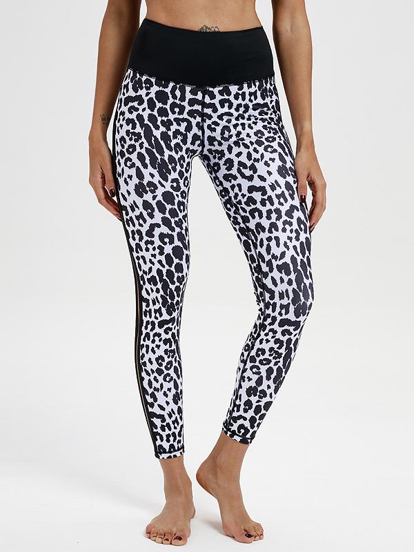 Leopard Print Workout Leggings