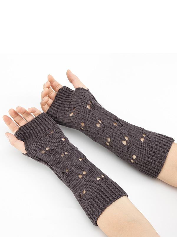 Knitted Hollow 6 Colors Sleevelet Accessories