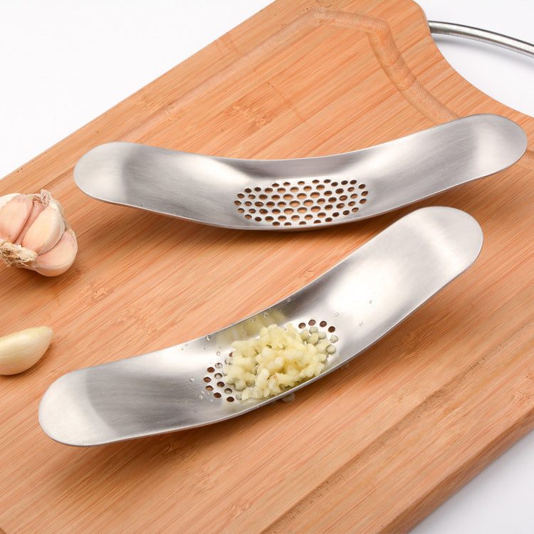 Stainless Garlic Press Crusher Cooking Kitchen Gadgets