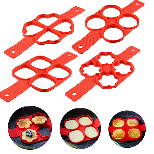 Silicone Pancake Maker Egg Ring Kitchen Gadgets