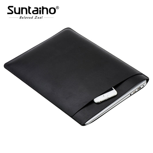 MacBook Air Pro Portable PU Leather Bag