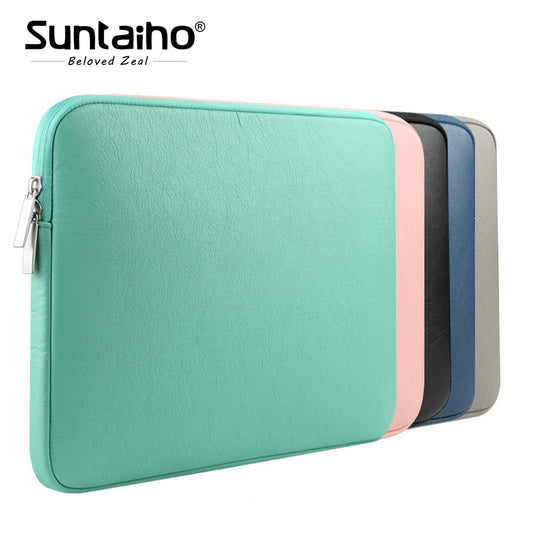 NEW PU Leather Waterproof Macbook Air Pro Laptop Sleeve Bag