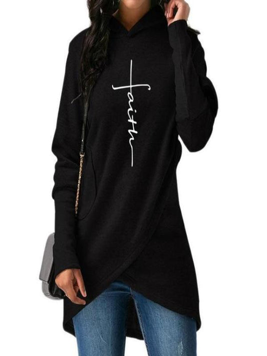 Women Autumn Hoodies Sweatshirts Long Sleeve with Pockets